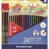 Crayon couleur noris 20 + 4 gratuit