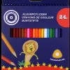 Crayons de couleur 24 pièces