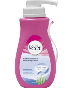 Crème dépilatoire Silk&Fresh peaux sensibles 400 ml