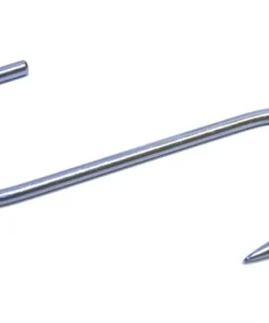 Crochet de boucher inox 80 x 4 mm