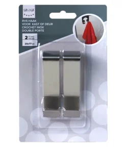 crochets inox porte 2 pieces