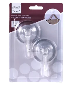 crochets ventouses transparant 59 mm 2 pieces