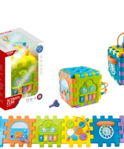 Cube activité musique et lumière