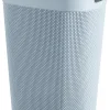 Curver Filo Panier à Linge avec Couvercle Bleu/Gris - 55L