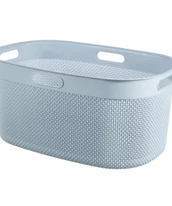 Curver Filo Panier à Linge - Bleu/Gris - 45L