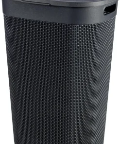 Curver Filo Panier à Linge avec Couvercle Anthracite - 55L