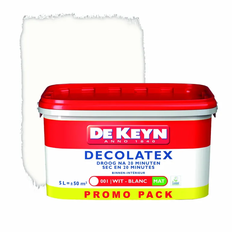 Decolatex blanc promopack 5 L