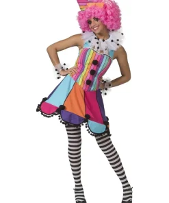 Déguisement Clown Arc-en-ciel - Taille 44/46