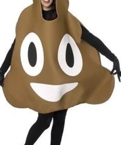 Déguisement Emoji Caca Adulte