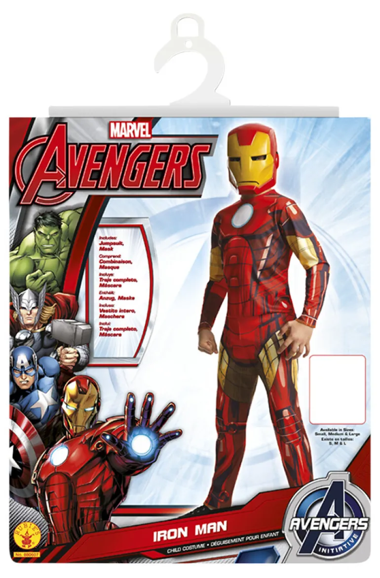 Déguisement enfant Avengers Iron Man - Taille 116
