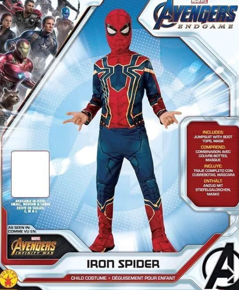 Déguisement enfant Avengers Iron Spider - Taille 116