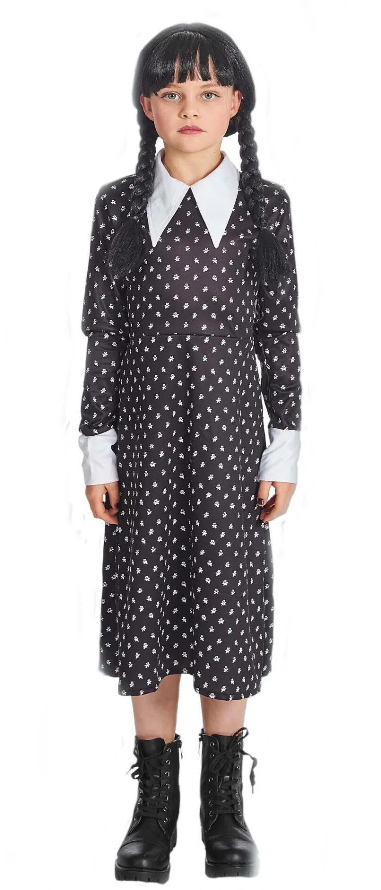 Déguisement Enfant Mercredi Addams - Taille 152