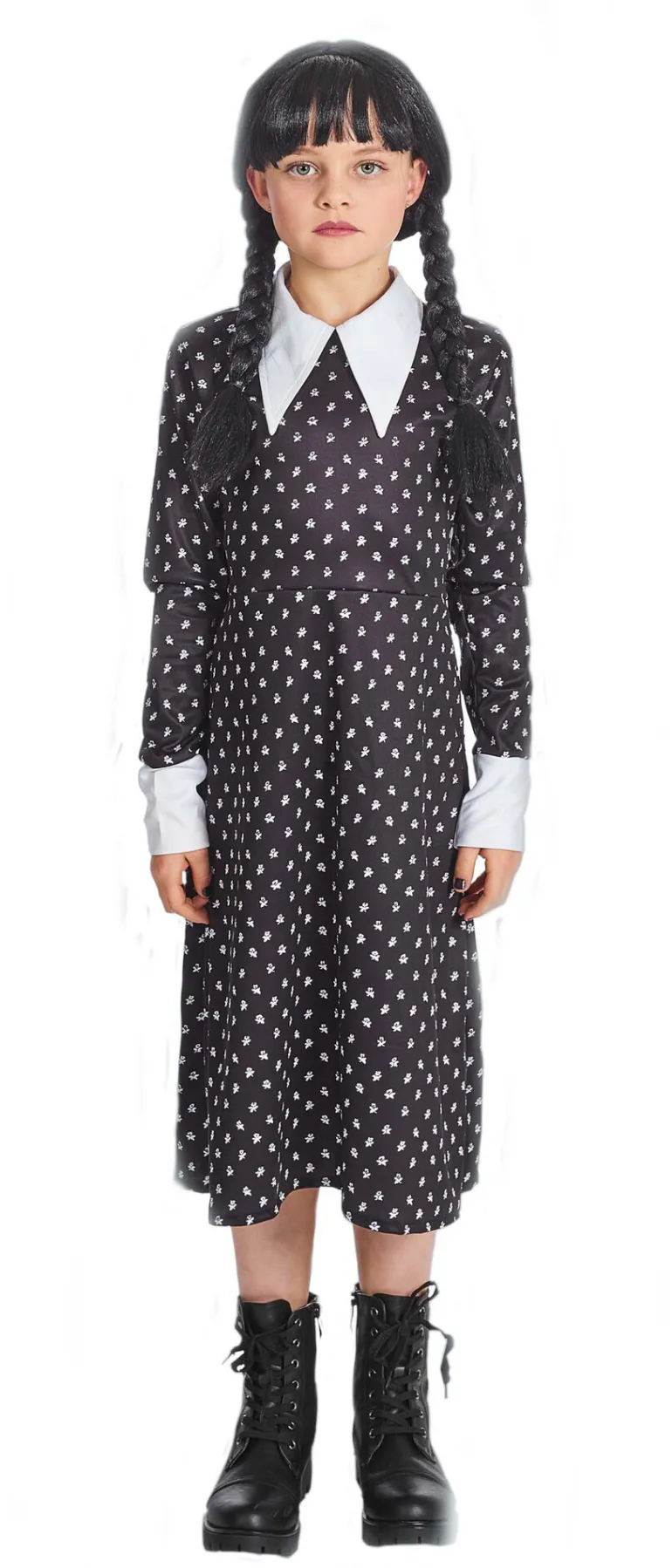Déguisement Enfant Mercredi Addams - Taille 164