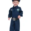 Déguisement Enfant Police Bleu - Taille 92