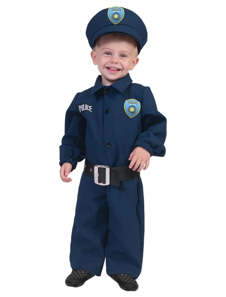 Déguisement Enfant Police Bleu - Taille 92