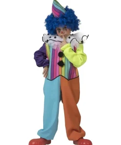 Déguisement enfant Rainbow Clown Garçon - Taille 128