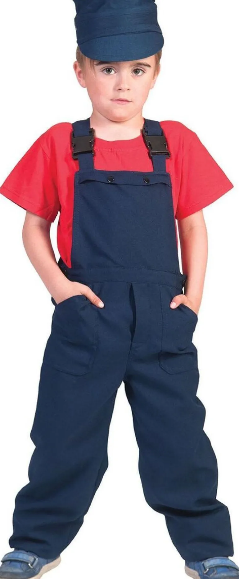 Déguisement Enfant Salopet Bleu - Taille 140