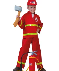 Déguisement enfant Sam le pompier - Taille 164