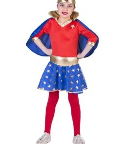Déguisement enfant Super Girl - Taille 128