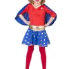 Déguisement enfant Super Girl - Taille 116