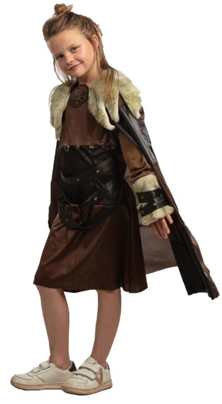 Déguisement Enfant Viking Fille - Taille 128
