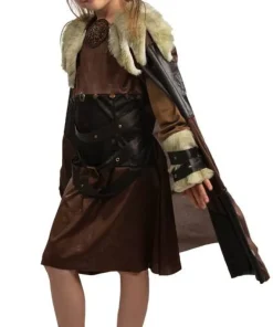 Déguisement Enfant Viking Fille - Taille 140