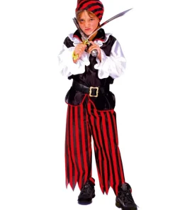 Déguisement Pirate Coeur Noir Garçon - Taille 119