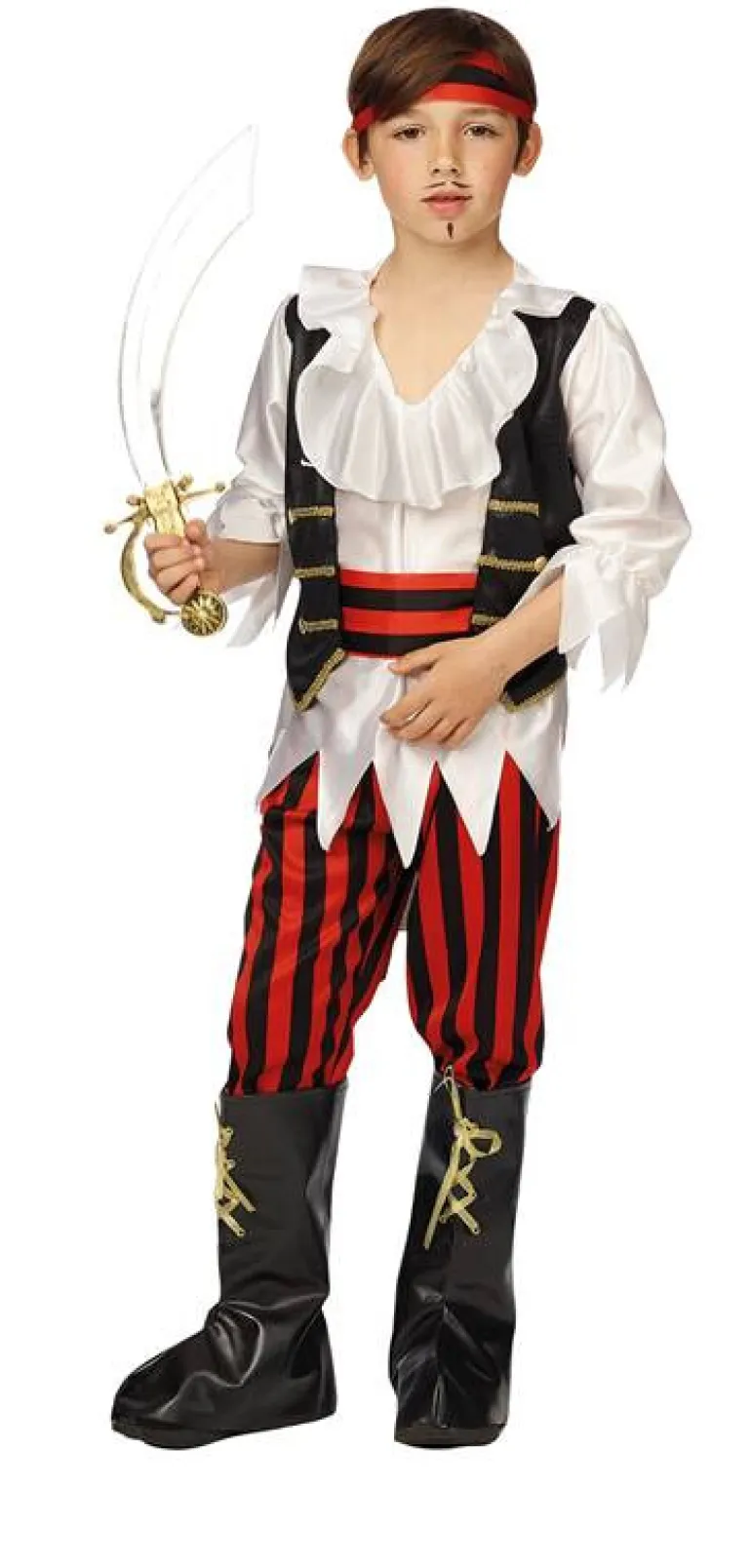Déguisement Pirate Garçon - Taille 128