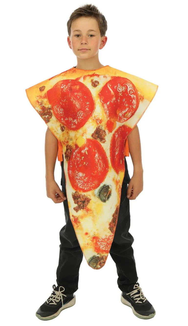 Déguisement pizza pour enfants - mousse - taille unique