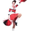 Déguisement pom-pom girl Cherry - Taille 44/46