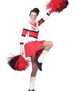 Déguisement pom-pom girl Cherry - Taille 36/38