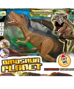 Dinosaure Tyrannosaurus son et lumière