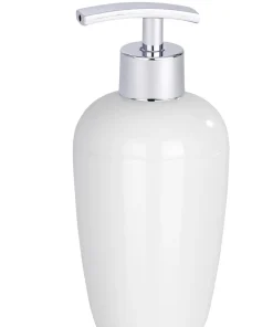 Distributeur savon Cocktail blanc