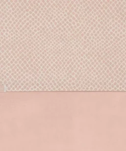 Drap 120 x 150 cm Snake Pale Pink Coton