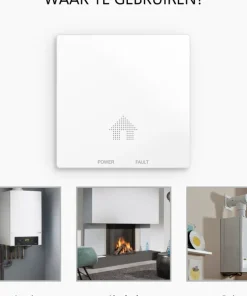 Détecteur de monoxyde de carbone ELRO FC4610 ultra-mince avec batterie de 10 ans