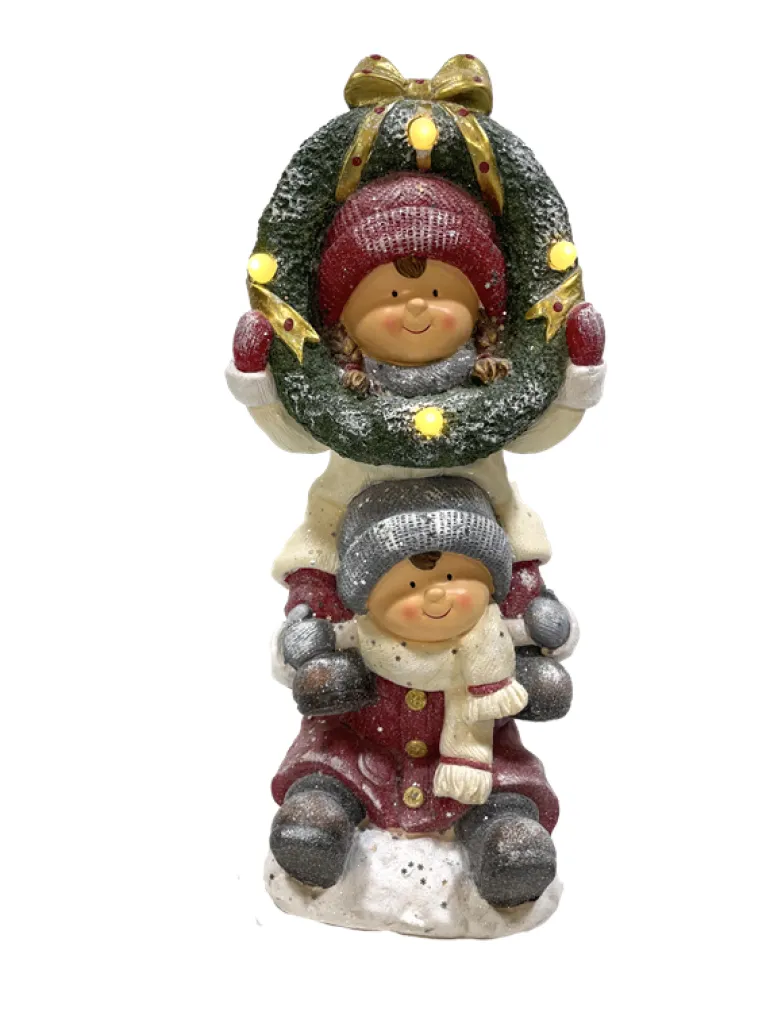 Duo garçons hiver 62cm