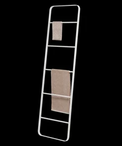 Echelle porte serviettes Brix 170x50 cm blanc