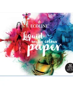 Ecoline Papier à dessin 24x30 (12 feuilles) 290 gr