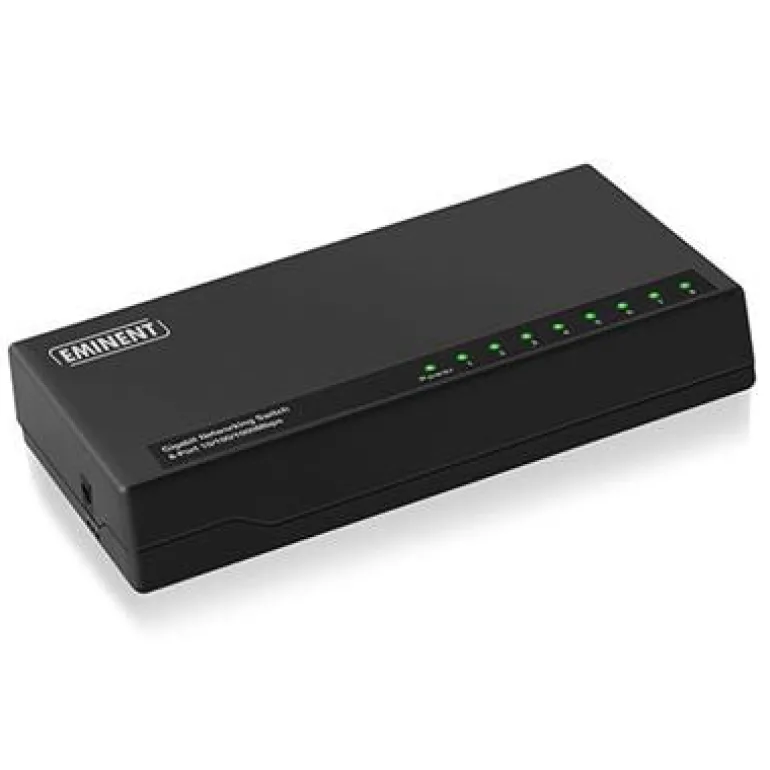 Em4442 Gigabit Netwswitch 8Prt