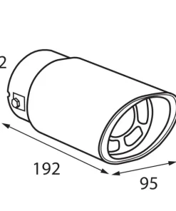 Embout D' Échappement TS-03