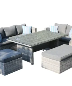 Ensemble lounge Ankara en imitation osier