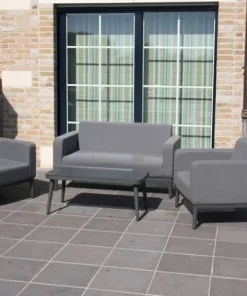 Ensemble lounge Joana - Aluminium