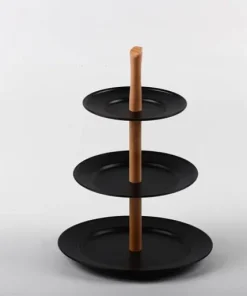 Etagère noir 3 etages