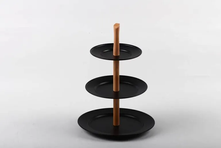 Etagère noir 3 etages
