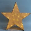 Etoile blanc chaud LED 30 cm