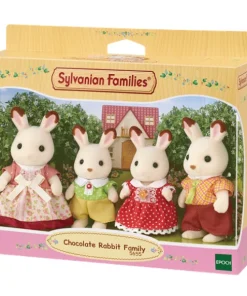 Famille lapin en chocolat Sylvanian