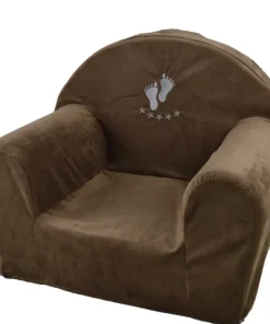 Fauteuil enfant taupe