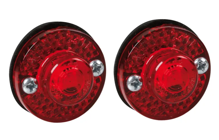Feu de LED 24V rouge - 2 Pièces
