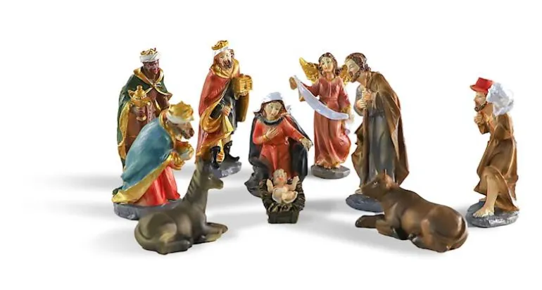 Figurines de Noël Retro