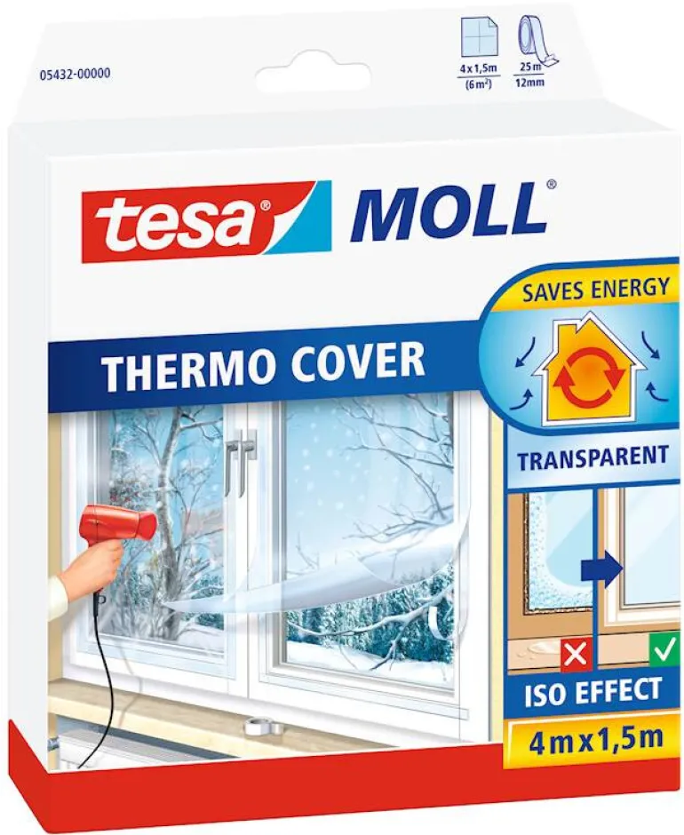 Film d’isolation Transparent Thermo Cover 4 m x 1,5 m